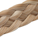Braided Headband Hair Chunky Braided Headband Plaited Hair Band Wide Plaited Braids Elastic Stretch Braid Hairband Synthetic Hairpiece For Girls And Women (Large-five strands braided, 27/613) S-noilite Store