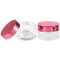 Beauticom 20g/20ml USA Acrylic Round Clear Jars with Lids for Lip Balms, Creams, Make Up, Cosmetics, Samples, Ointments and other Beauty Products (12 Pieces, Rose Gold Lid (Flat Top)) Beauticom