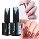 VENALISA 2pcs 15ml Base and Top Coat High Gloss Gel Nail Polish Kit, Long Lasting No Wipe Tempered Top Coat Polish Soak Off LED Gel Set V VENALISA