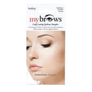 Godefroy MyBrows Long Lasting Eyebrow Transfers, Low Arch, Medium Brown, 12-Pairs of Brows Godefroy