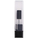 PANA Professional 3/32" Shank Size - Flat Top Large Barrel Silver Carbide Bit - Nail Drill Bit for Dremel Machine (Silver, Gold, DLC Black) (Extra Fine, DLC Black) PANA