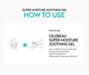 CELEBEAU - Super Moisture Cactus Soothing Gel - 95% Cactus Extract - Maximum Soothing & Hydration for All Sensitive Skin Types - Excellent After Sun Care Relief - 300g CELEBEAU Store