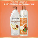 Jergens Deep Restoring Argan Body Wash, Daily Moisturizing Skin Cleanser, Paraben Free, 22 Ounces, Infused with Nourishing Argan Oil, pH Balanced, Dye Free, Dermatologist Tested Jergens