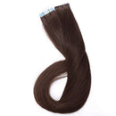40 PCS Tape In Human Hair Extensions Seamless Skin Weft Invisible Hair Extensions Double Side Tape Hightlight Balayage Long Silk Straight For Women (24'',100g/40pcs,