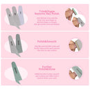 Nail Files, MORGLES Emery Boards Nail File Professional Grit Nail File Pack for Acrylic/Natural/Gel Nails (100/150/180//220/240/280/1000/4000 Grit) MORGLES