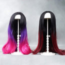 Youngther Wig Stand Adjustable Height Hat Display Portable Folding Wig Head Holders Plastic Wig Stand for Styling Wig Hair Drying Display (White) Youngther Store