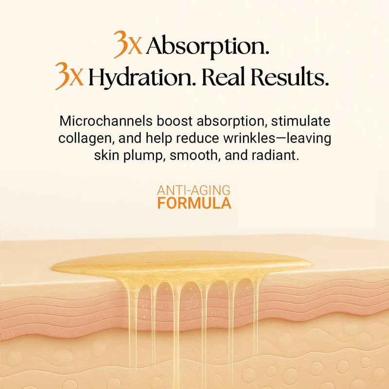 ReGlow Micro Infusion System for Face – 300% Deeper Absorption with 24K Gold Microneedling Tool + Serum (3 Months) – Firmer Radiant Skin, At-Home Treatment with Collagen Peptides & Hyaluronic Acid Infinity Warehouse