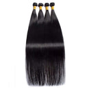 Maxine Brazilian Hair 4 Bundle 10A Virgin Unprocessed Long Straight Human Hair 28 30 32 34 inch Brazilian Straight Hair Weave Natural Black Color Maxine Store