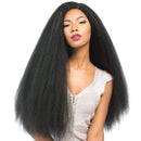 Nadula Brazilian Yaki Kinky Straight Wig 150% Density Free Part 13×4 Lace Front Remy hair wigs 8-24 Inch Natural Color Lace Front Human Hair Wigs (12inch) Nadula Store