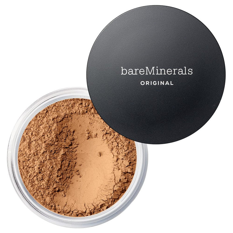 bareMinerals Original Loose Powder Foundation SPF 15, Lightweight Mineral Loose Powder Foundation Makeup, Buildable Coverage, Talc Free, Vegan Infinity Warehouse