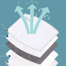 10PCS Activated Carbon Filter Replaceable Anti Haze Filter Paper ZITOOP