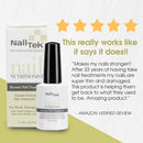Nail Tek Nail Nutritionist, Keratin Enriched Nail Treatment Oil for Weak and Damaged Nails, 0.5 oz, 2-Pack Nail Tek