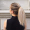 invisibobble Power Traceless Spiral Hair Ties - Pack of 3 True Black - Strong Elastic Grip Coil Hair Accessories for Active Women - No Kink, Non Soaking - Gentle for Girls Teens and Thick Hair invisibobble