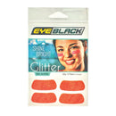 EyeBlack Orange Softball Glitter Eye Black Strips, 2 Pair EyeBlack