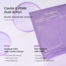 BIODANCE Rejuvenating Caviar PDRN Real Deep Mask, Overnight Hydrogel Mask, Skin Firming & Radiance Boost, Enhancing Recovery for All Skin Types, Korean Skincare | 1.19oz(34g) x 4ea Infinity Warehouse
