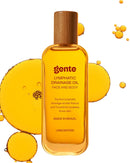 Gente Beauty Lymphatic Drainage Oil, Unscented, Body Sculpting Formula, 50ml/100ml, Brazilian Oils Blend with Pataua, Coffea Arabica, Mulateiro Extract, Skin Moisturizer Infinity Warehouse