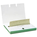 Natural Green Tea Oil Absorbing Tissues - 200 Counts in 2 Pack, Premium Face Oil Blotting Paper - Take 1 Piece Each Time Design - Large 10CM Oil Absorbing Sheets, No Waste and Easy to Carry in Pocket! PleasingCare