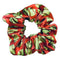 Softball Scrunchie, Softball Hair Accessories, Girls Softball Premium Velvet Scrunchie, Gift for Softball Player and Softball Teams (Red) Infinity Collection