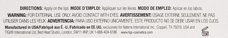 TIGI Cosmetics Diamond Lipstick, Happiness, 0.14 Ounce TIGI