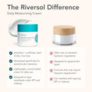 Riversol Face Moisturizer & Rosacea Cream for Sensitive Skin | Lightweight Redness Relief | Stabilized Vitamin C & Shea Butter | Fragrance Free | Dermatologist Developed Infinity Warehouse