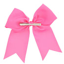 Pink Jumbo Bow Clip with Tails Motique Accessories