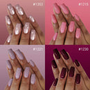 SEXY MIX Gel Nail Polish Starter Kit with Nail Lamp,Colors Soak Off Nail Gel Polish, Base and Top Coat, Manicure Tools Kit Nail Art Gift for Beginner SEXY MIX