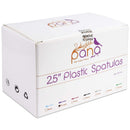 200pcs PANA Cosmetic Make Up Disposable Plastic 2.5" Spatulas Skin Care Facial Cream Mask Spatula (PURPLE-200 Pieces in a Box) P Store