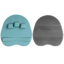 INNERNEED Soft Silicone Body Scrubber Shower Cleansing Brush Exfoliating Glove, SPA Massage Skin Care Tool, for Sensitive and All Kinds of Skin (Pack of 2) INNERNEED Store