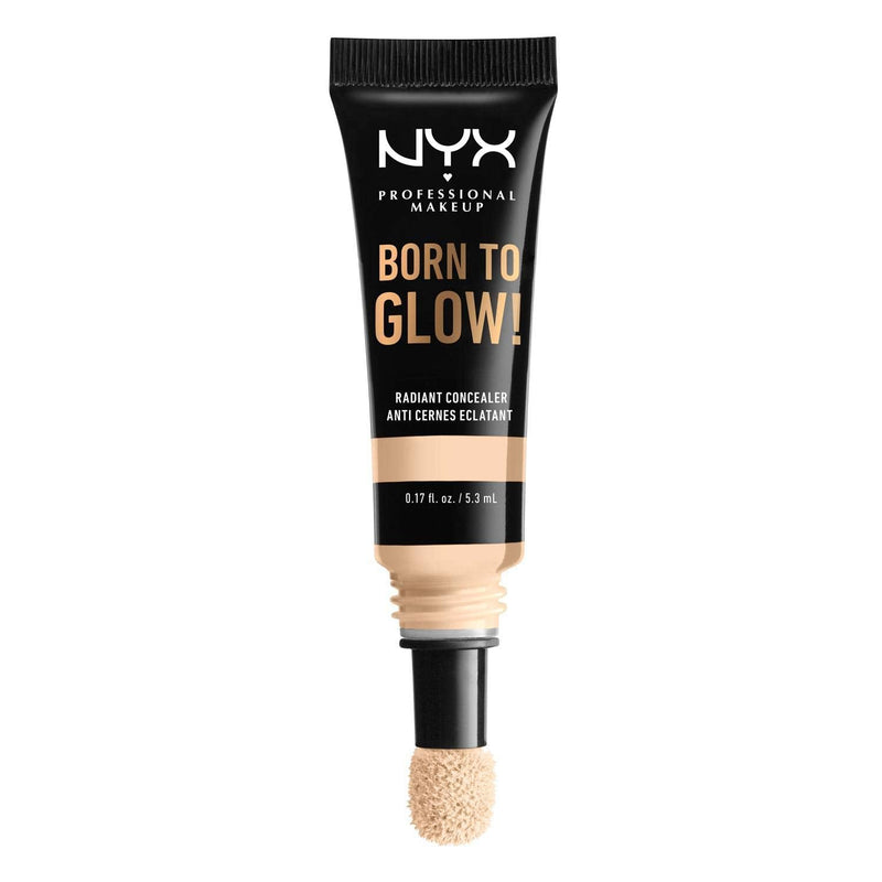 NYX PROFESSIONAL MAKEUP Born To Glow Radiant Concealer, Medium Coverage - Pale NYX PROFESSIONAL MAKEUP