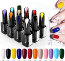 VENALISA 15ml Gel Nail Polish, Lemon Yellow Color Soak Off UV LED Nail Gel Polish Nail Art Starter Manicure Salon DIY at Home, 0.53 OZ V VENALISA Store