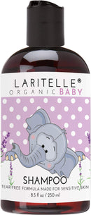 Laritelle Organic Unscented Baby Shampoo 8.5 oz Laritelle