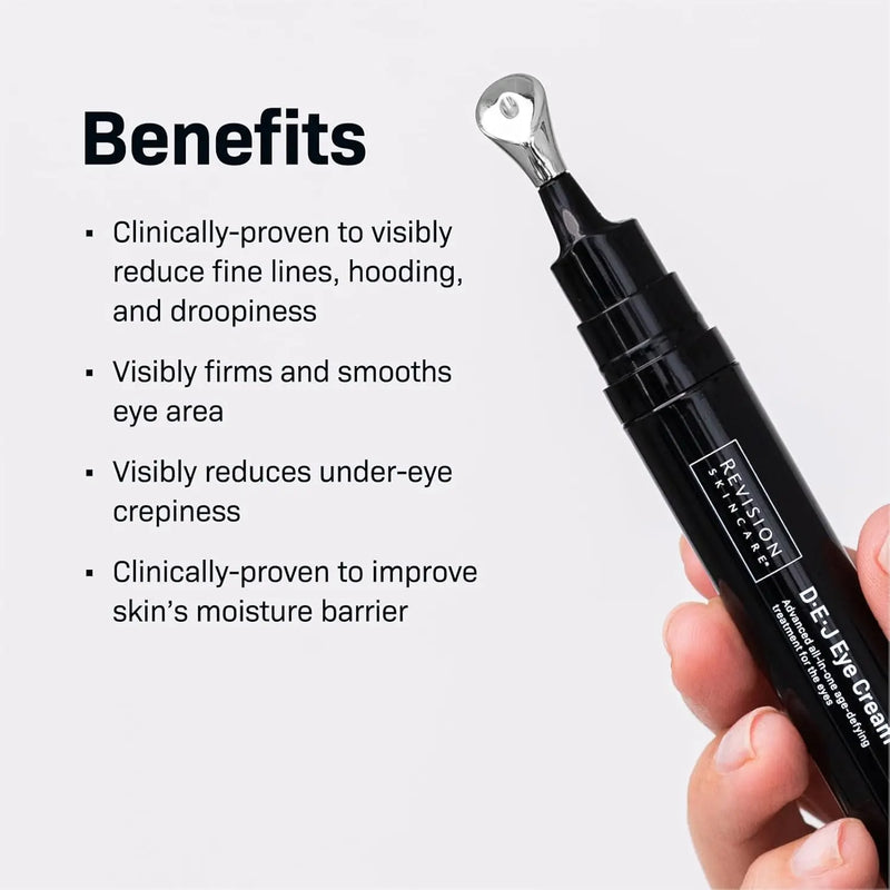 Revision Skincare D·E·J Eye Cream®, Firming and Moisturizing Treatment for Fine Lines, Wrinkles and Crow’s Feet Infinity Warehouse