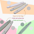 Nail Files, MORGLES Emery Boards Nail File Professional Grit Nail File Pack for Acrylic/Natural/Gel Nails (100/150/180//220/240/280/1000/4000 Grit) MORGLES