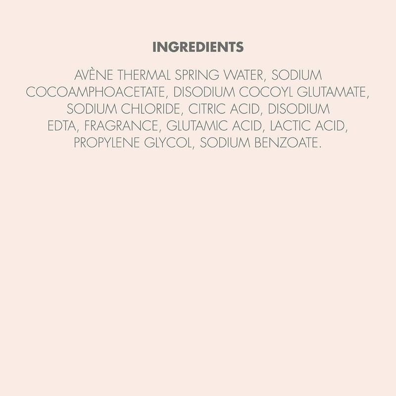 Eau Thermale Avene Cleansing Foam, Soap Free Foaming Face Wash For Oily, Sensitive Skin, 5 oz. Eau Thermale Avène