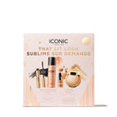 ICONIC LONDON Makeup Set for Natural Glow and Radiant Highlight, Perfect for Stocking Stuffers, Travel-Friendly, Cruelty-Free, Vegan Makeup Infinity Warehouse