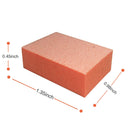 Maryton Nail Buffer Mini Block File 80/100 Grit Disposable Bulk, 130 Count (Orange) MARYTON