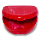 QUIST (TM) Orthodontic Retainer Case (Red) The Original Quist Dental