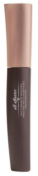 Burts Bees 100% Natural Origin All Aflutter Multi-Benefit Mascara, Black Brown 0.32 Ounce Burt's Bees