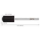 USA Pana 3/32" Safety Nail Carbide - Smooth Round Top Large Barrel Head for Electric Dremel Drill Machine - Grit Size: (5XC to Extra Fine) (Extra Fine, Large Barrel - DLC Black) PANA