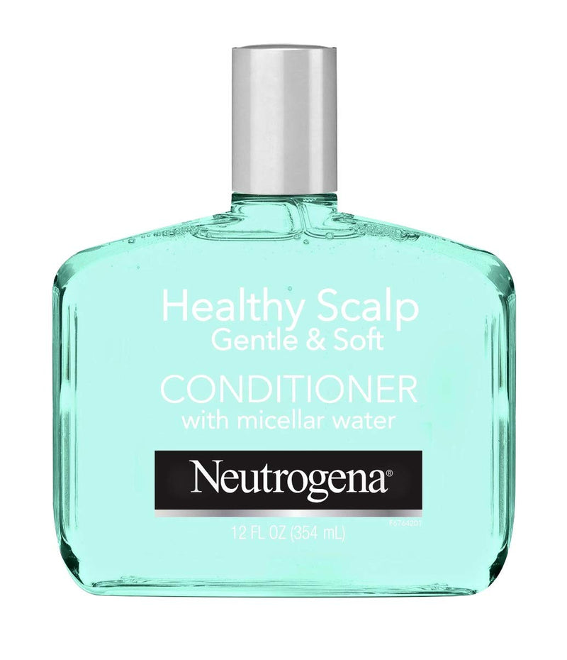 Neutrogena Gentle & Soft Healthy Scalp Conditioner for Sensitive Scalp & Lightweight Moisture, with Micellar Water, pH-Balanced, Paraben & Phthalate-Free, Color-Safe, 12oz Neutrogena