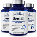 1MD LiverMD - Liver Support Supplement | Siliphos Milk Thistle Extract - Highly Bioavailable, for Liver Support | 60 Capsules (2-Pack) Infinity Warehouse