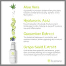 Humane Oil-Free Daily Lightweight Face Moisturizer for Acne-Prone Skin - 4 Fl Oz - Gentle for All Skin Types - With Soothing Antioxidants Like Aloe Vera, Hyaluronic Acid, Cucumber and Grapeseed humane
