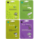 Celavi Face Mask Set Korean Beauty Essence Facial Paper Sheet Mask Korea Skin Care Moisturizing 3 of each 12 flavors (New) K-Beauty Skincare 36 masks in a pack Made in Korea Celavi Cosmetics