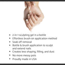IBD Building Gel, Hard Gel Nail Extension, Soft White, 0.5 oz IBD Store