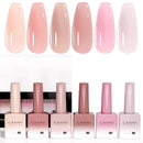 CANNI 6Pcs 9ml Hema-Free Nail Dehydrator Primer, Base Coat Reinforce Diamond Gel Top Coat and Matte Top Coat Gel Nail Polish Set, Soak Off LED Nail Gel Polish Set Nail Art Starter Manicure Salon Infinity Warehouse