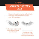 Ardell False Lashes, Naked Lashes 424 with Invisiband, 4 pairs Ardell Store