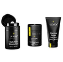 Lumin - Kickass Trio - Daily Face Moisturizer, Wrinkle Defense Serum & Dark Circle Defense Balm, Anti-aging skincare routine for men, Help with Clogged Pores, Dark Circles, Fine Lines, Wrinkles Infinity Warehouse