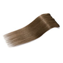 Hairro Clip in Hair Extensions 100% Human Hair Thin