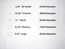 Sonic Dental - Amber 1/4" X-Heavy 6.5 oz - Orthodontic Elastic - Braces - Dental Rubber Bands USA… Sonic Dental Supply