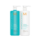 Moroccanoil Smoothing Shampoo and Conditioner Bundle, 33.8 oz Moroccanoil